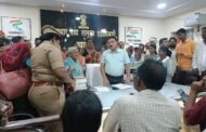 निप्पान प्रकल्पग्रस्तांचा विशाल मोर्चा तहसील कार्यालयावर धडकला.