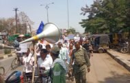 बौद्धगया महाबोधी मुक्ती आंदोलन बाबत भव्य रॉली धडकली