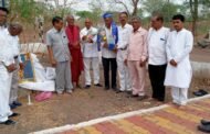 ऐतिहासिक बुद्धभूमी गडचांदूर येथे नामदेवराव लांडगे यांचा सत्कार
