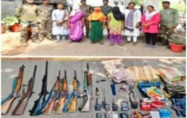 💥पाच नक्षलवादी पोलीसांच्या ताब्यात