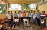 ⏏️केतन जुनघरेंचा वाढदिवस रक्तदान करून केल साजरा