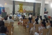 ☸️शिद्धार्थ बुद्ध विहार तुकुम चंदपुर येथे वर्षावास प्रारंभ