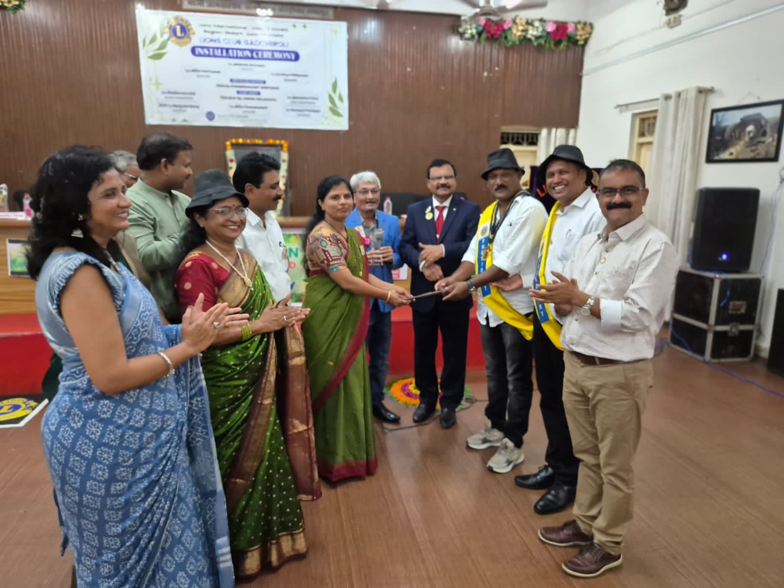 💢लायन्स क्लब, गडचिरोलीच्या नवीन पदाधिकाऱ्यांचा पदग्रहण समारंभ उत्साहात संपन्न.