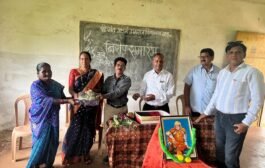 🌻श्री संत गाडगे महाराज विद्यालयातील महादेव हजारे यांचा सेवानिवृत्ती सत्कार