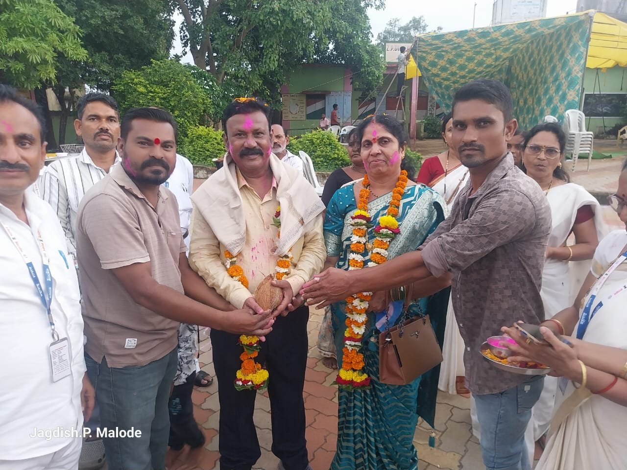 ✨शिक्षण विस्तार अधिकारी वासुदेव नान्हे सेवानिवृत्तीपर सत्कार